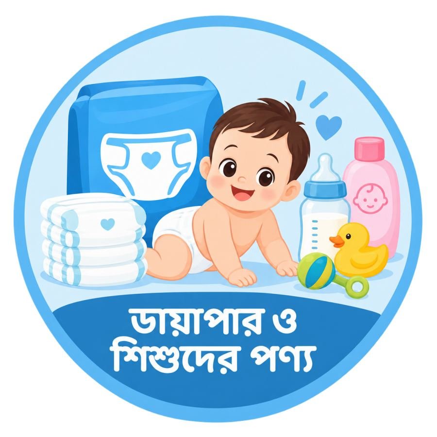 ডায়াপার ও শিশুদের পণ্য